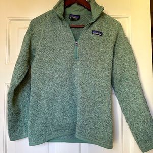 Patagonia better sweater 1/4 zip, woman, xs